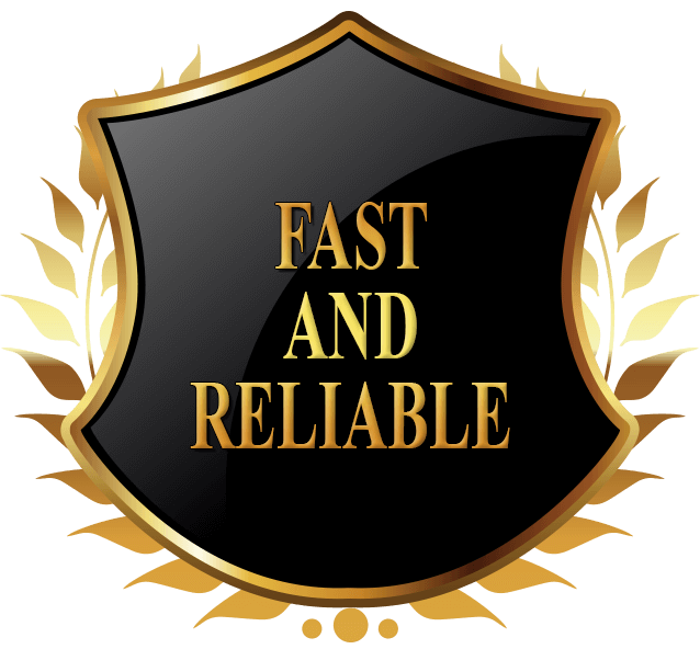 Fast and Reliable badge